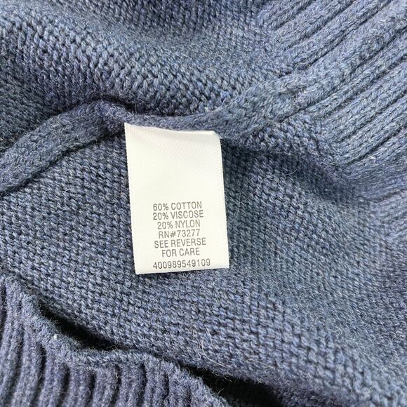 Croft Barrow 1/4 Zip Sweater Mens Medium Classic Dad Minimalist Neutral Retro - Picture 6 of 9